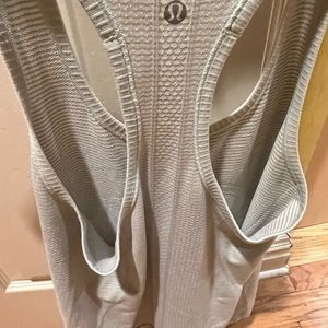 Lululemon Cool Racerback mint green tank top  size 6